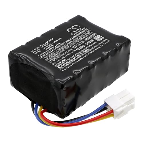 TECHTEK Batterie 4900mAh Compatible avec [Kress] KR110, KR111, KR112, KR113, KR120E, KR121, KR121E, KR122, KR122E, KR123E, KR160E, KR160E.A, KR161E, KR171E,...