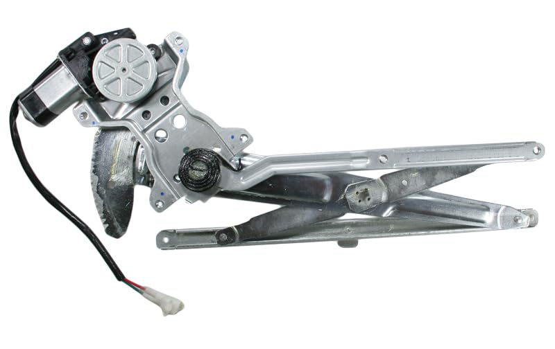 Image of TRQ Left Power Window Regulator & Motor Assembly Drivers Side Compatible with 1990-1991 Toyota 4Runner 1989-1995 Pickup