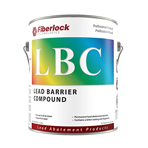 Fiberlock Lead Barrier Compound III, 1 Gallon, White, Industrial ...