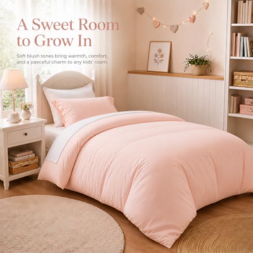 Image of weigelia Pink Twin Comforter Set with Sheets - 5 Pieces Bed in a Bag Twin