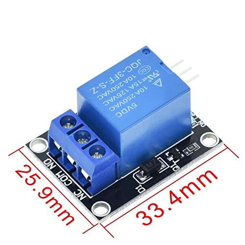 Módulo de relé 5V KY-019 placa protectora de 1 canal para aislar y controlar cargas altas 3