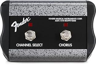 FOR YOU: 2-Button Footswitch BEST MATERIALS: Sturdy non-slip construction FOR YOUR FENDER AMP: Princeton Chorus (and more) PLAY THE LEGEND: Fender - The worlds leading guitar manufacturer BEST QUALITY: Made in USA according to the latest technology!