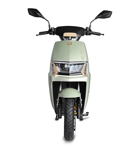 Image of SUN 60V 30Ah Electric Scooter Green | Long Range High-Performance Scooter | Advance Booking at Ex-Showroom Price