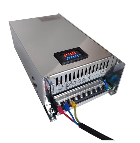 �����\ 1000W DC�X�C�b�`���O�d���iLCD�f�B�X�v���C�t���j12V 15V-220V AC-DC���{�d�� ���͂ȕ��M���A�ᑛ��(0-55V)