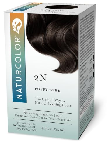 naturcolor Haircolor - Poppy Seed Hair Dye, 4 Fl Oz (2N)
