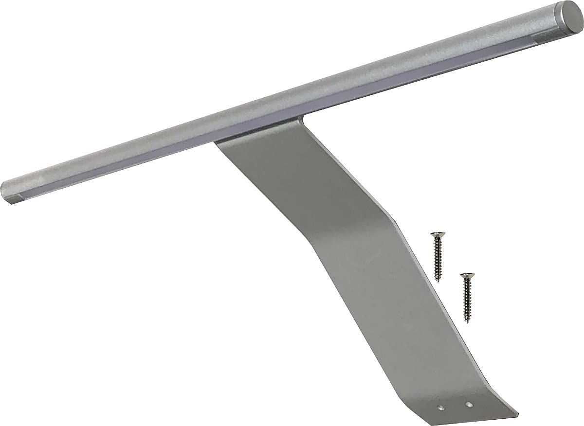 ACCE LED Aluminiumkörper Schrankleuchte Regalbeleuchtung Kleiderschrankleuchten Aufbauleuchte mit Schalter und Stecker, warmweiß 3000k, Schalter:mit Fußschalter (WW, 3er)