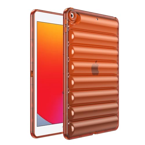 Coque iPad 10.2 anti-jaunissement fine et transparente avec dos en silicone haute résistance