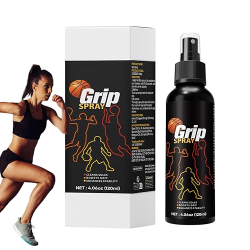 Spray de Adherencia para Zapatillas Deportivas,Mejora Adherencia Zapatillas | Potenciador de Tracción 120ml para Suelas Resbaladizas Senderismo Golf Danza Fútbol Invierno