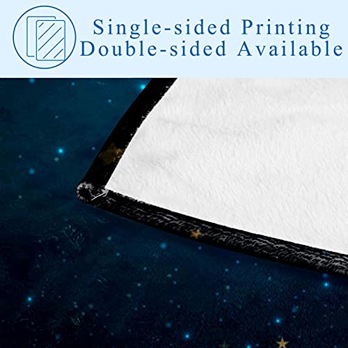 Couverture douce de qualité supérieure lit et canapé motif étoiles