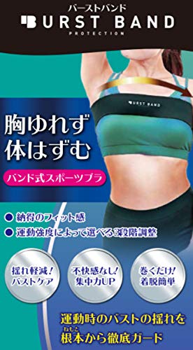 スポーツブラ 胸 揺れない ランニング バンド式でバストを根本から徹底ガード Burst Band バーストバンド Apparel スポーツウェア フィットネス トレーニング Whenbuy Jchere Com