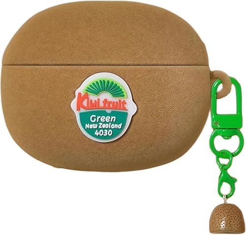 UnnFiko for AirPods Pro/��ro2 ���킢�� �V���R���C���z���ی� ���A��3D �L�E�C�t���[�c���[�o�b�O �L�E�C�t���[�c�̃y���_���g�t�� �G�A�|�b�h�v����1����Ƒ�2����ɓK�p (AirPods Pro/Pro2,�u���E���L�E�C)