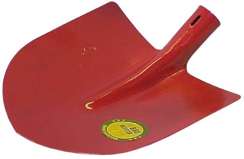 Frankfurter Schaufel Gr. 5 mit Aufbug, rot lackiert