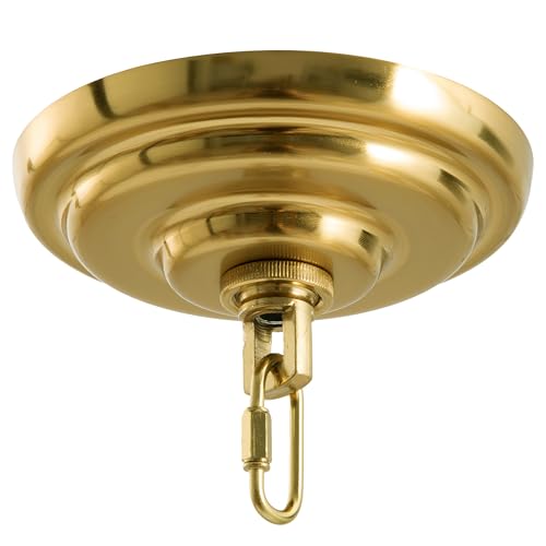 MAYOMAJO 5-5/16 Inch Light Canopy Kit with Heavy Duty, Replacement Cover Plate with Mounting...