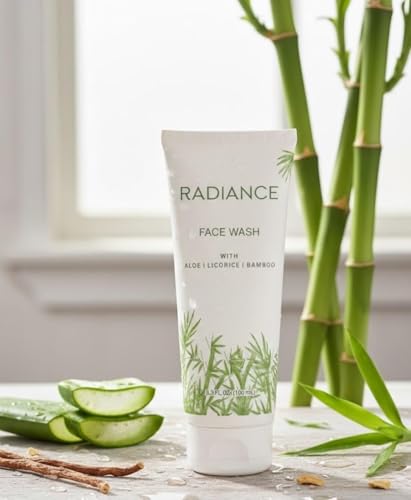 Image of Radiance Face Wash with Aloe, Licorice, Bamboo, 100ml