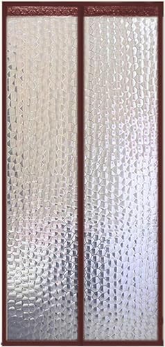 Rideau de porte isolé thermique magnétique moustiquaire EVA coupe-vent
