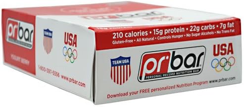 PR Bar 12-50g (1.76 oz) Bars Yogurt Berry