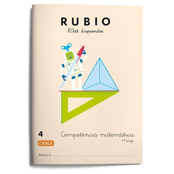 4 Competència matemàtica (Català) | RUBIO | A partir de 9 años