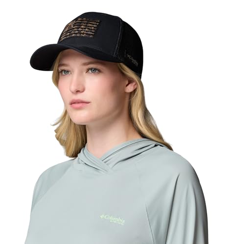Image of Columbia Unisex PFG Logo Mesh Ball Cap