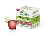 Green Tea X50 - Extract organic supplement powder for weight loss diet and bodybuilding - Decaffeinated fat burner liquid drink (EGCG) not vitamin pills or capsules - dietary supplement mixed with cold or hot water - 3 great variety of flavors - Raspberry Flavor