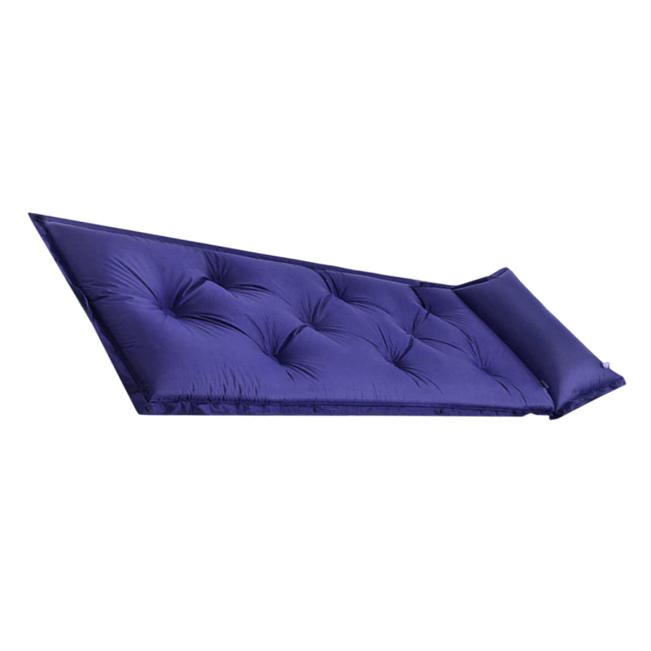 Tapis de sommeil gonflable de camping portable avec coussin intégré et sac