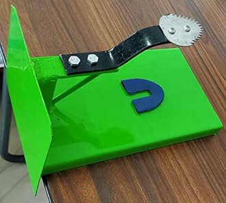 Table Top Coconut Scraper/Grater/Shredder/Lightweight Movable Chirava/Stainless Steel Blade (Height 7 Inch, Width 6.5 Inch, Length 10 Inch) - Place Anywhere