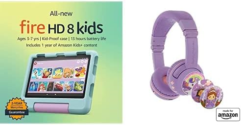 All-new Fire HD 8 Kids Tablet Bundle. Includes Fire HD 8 Kids Tab...