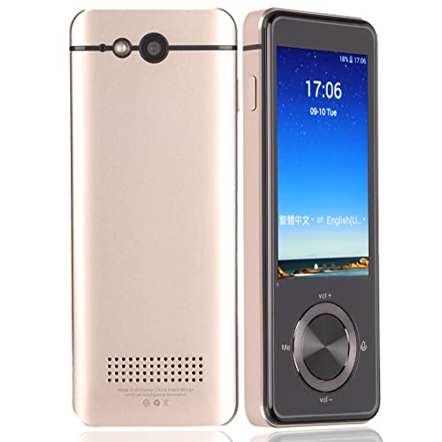 Language Translator Device Smart Voice Translator, 109 Languages Portable Handheld Translator Devices Supports/Offline/Images, Real Time Two Way Translation, 3.0 Inch