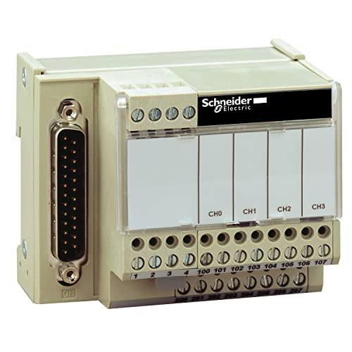 Schneider ABE7CPA21 Base Telefast 4 Vie, Bianco