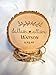 Rustic Wedding Cake Topper Handmade Wood Slices, Personalized Cake Top