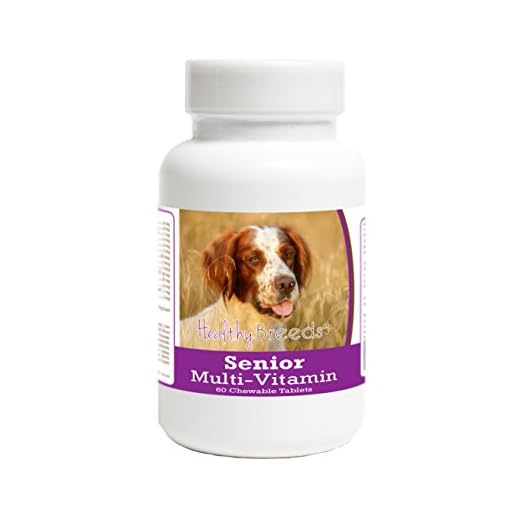 Healthy Breeds Irish Red and White Setter Senior Dog Multivitamin Tablets 60 Count