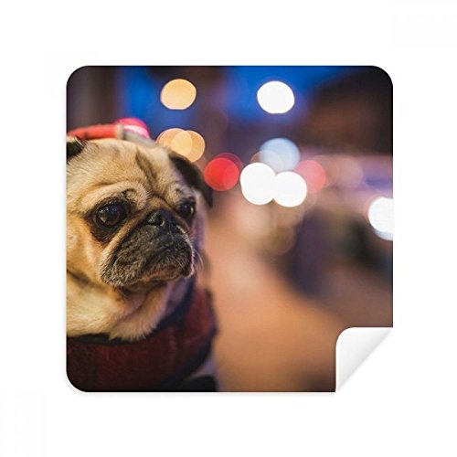 Chiffon de nettoyage en microfibre suédée pour écrans et lunettes 2Pcs