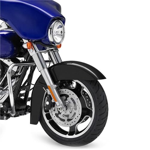 Garde-boue avant de moto finition noir brillant pour Harley Electra Glide