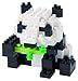 nanoblock Giant Panda (First Version) Animals, Collection Series Building Kit