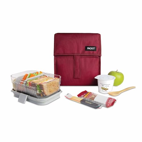 Image of PackIt Freezable Lunch Bag, Ruby
