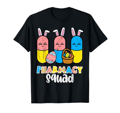Easter Pharmacy Squad Pharmacists Crew Matching Men Women T-Shirt