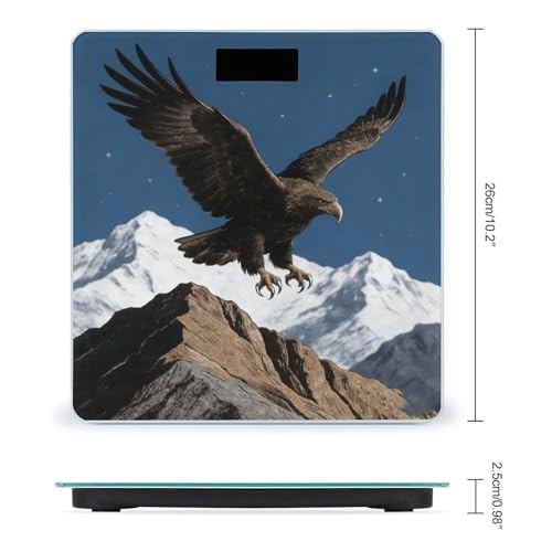 Báscula digital para cuerpo Hunting, precisa, pantalla LCD grande miniatura 2