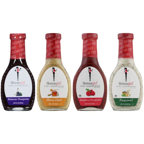 Skinnygirl Salad Dressing Variety Pack - Including Balsamic Vinai...