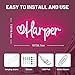 Harper Name Neon Sign 15in, Christmas Gifts for Kids Teens Girls Boys, Harper Neon Signs for Wall Decor, USB LED Dimmer Neon Lights for Bedroom Dorm Room Birthday Gift