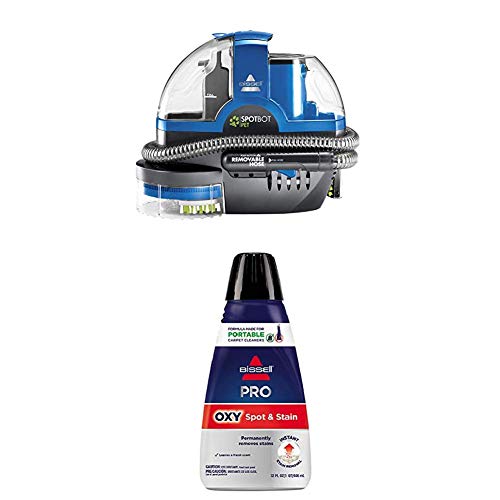 BISSELL SpotBot Pro Portable Carpet Cleaner with Oxy Formula for Deep Cleaning