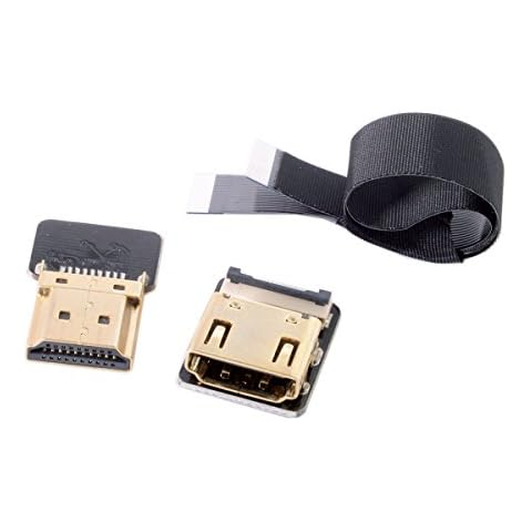 cyfpv gerade HDMI Typ A männlich zu weiblich FPC flach Kabel Cover