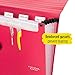 Five Star 6 Pocket Expanding File Organizer, Plastic Expandable File Folders with Pockets and Tab Inserts, 13