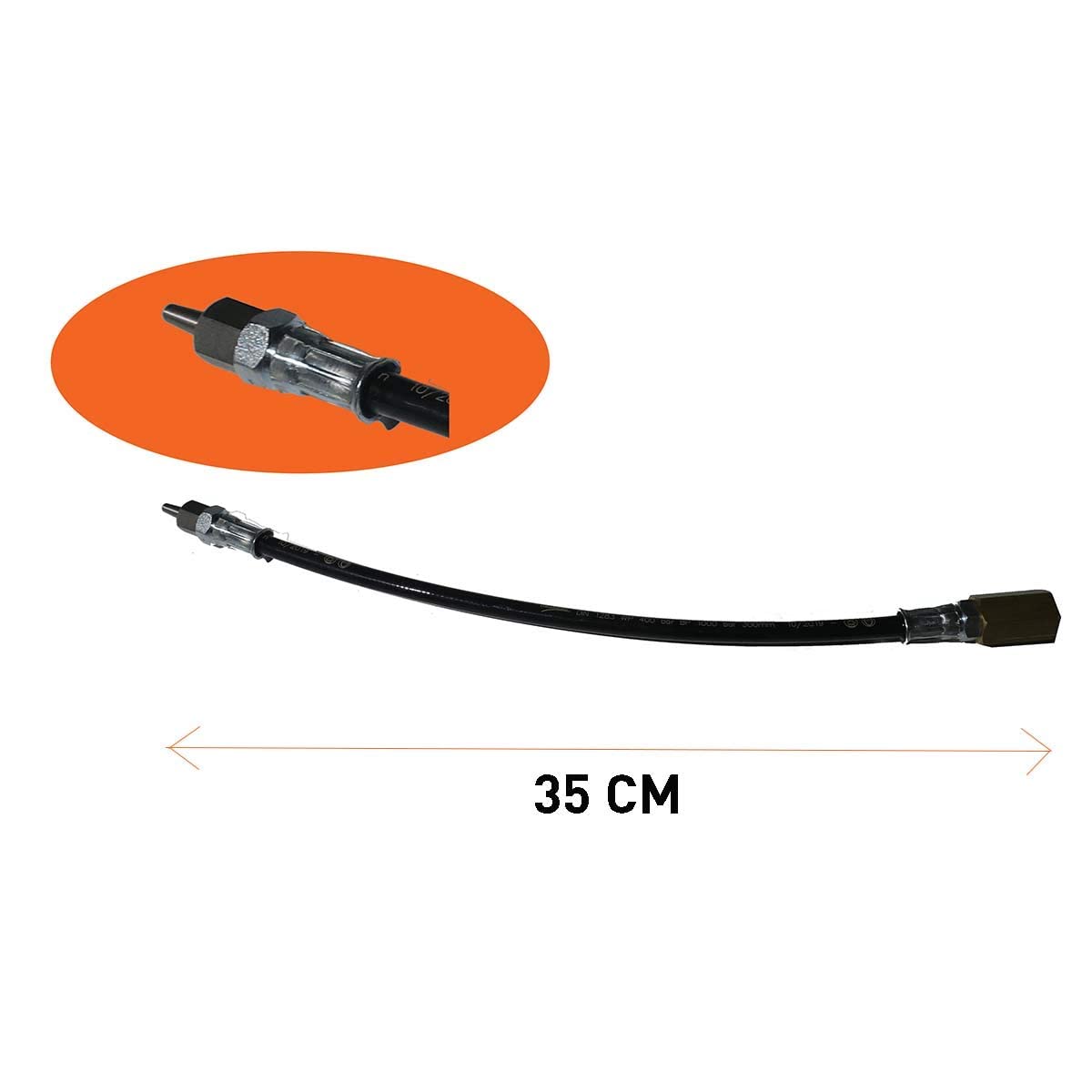 NUISIPRO - Canne Flexible d'Injection - Injection bois Charpente - Simple & Précision