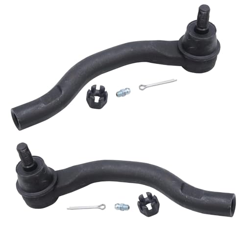 Image of Detroit Axle - 8pc Front End Control Arms Kit for 08-12 Honda Accord, 2 Upper Control Arm w /Ball Joint 4 Outer Inner Tie Rods 2 Boots 2008 2009 2010 2011 2012 Replacement