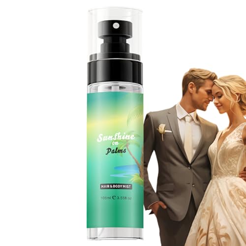 yupeuooe Perfume Corporal,Perfume de Tropical - 105ml Perfume Duradero Ligero y Portátil para Reuniones y Citas