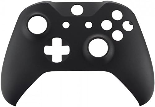 Vista 8 de eXtremeRate Black Soft Touch Front Housing Shell Case for Xbox One SX Controller, Comfortable Replacement Kit Faceplate Cover for Xbox One Wireless