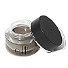 e.l.f. Lock On Liner And Brow Cream Sculpts and Defines Eyebrows Medium Brown 0.19 Oz (5.5g)