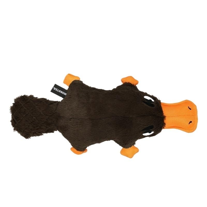 Simpatico Giocattolo for Cani con Simulazione di Ornitorinco, Suono squittio, Peluche, Giocattolo interattivo for Cani di Piccola e Grande Taglia.