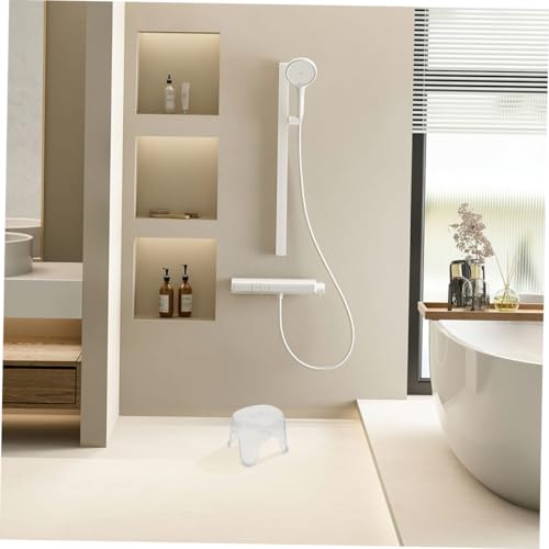 Siège réutilisable transparent contre les glissades en salle de bain - 6