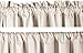 Amazon Basics Room Darkening Blackout Window Curtain with Rod Pocket and Tie Back, 52 x 84 Inches, Grey Beige - Set of 2