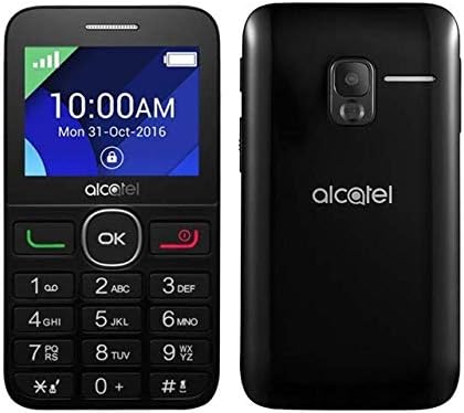 Alcatel 2008d Black Dual Sim Phone for Elderly BIG BUTTON